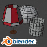 Blenderを使ったステンドグラス立体デザインの基本
